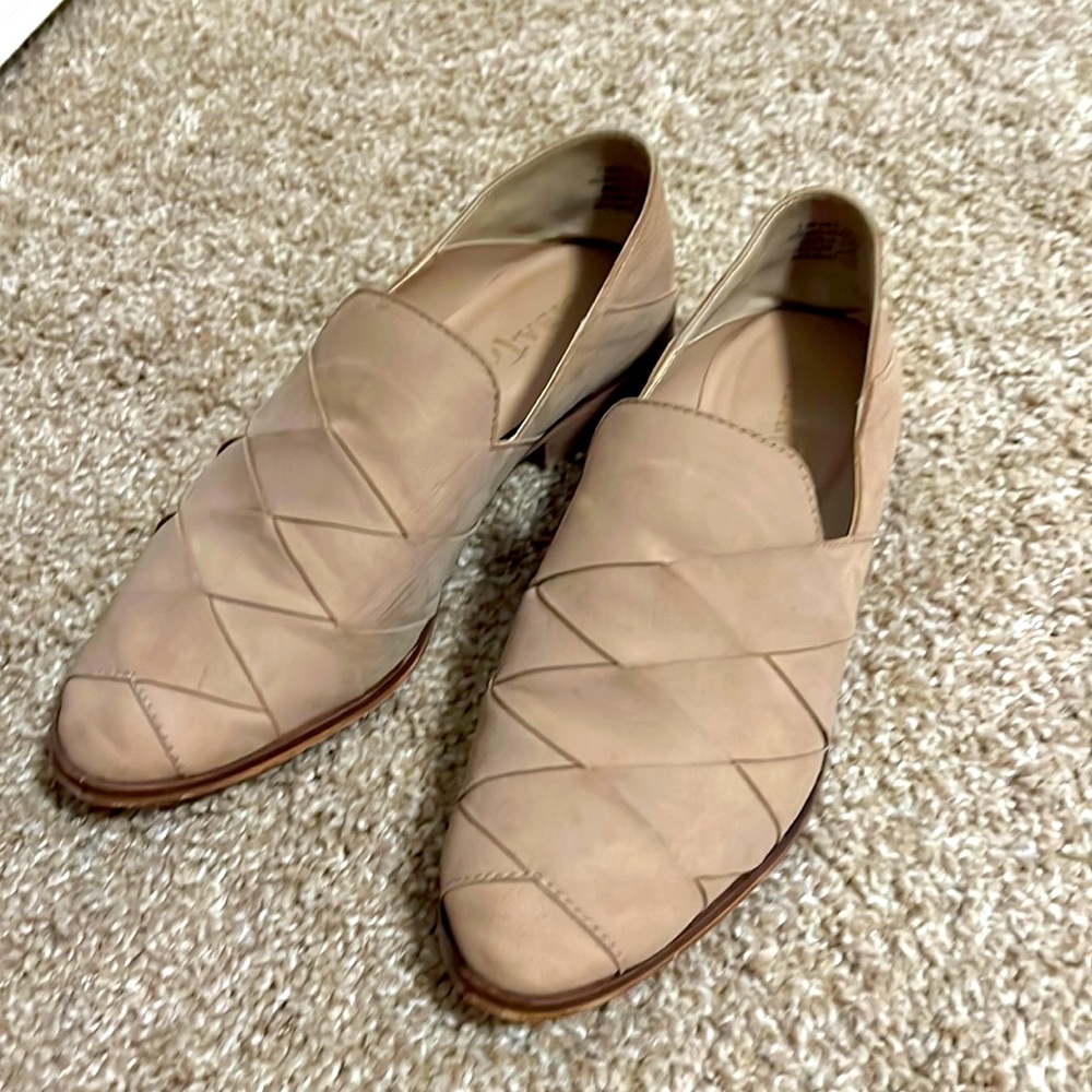 Diba True Anthropologie woven loafers size 7.5